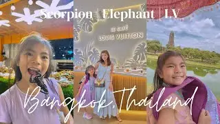 Scorpion eating in Thailand + Elephant + Banyan Tree Hotel Tour (Part 2)