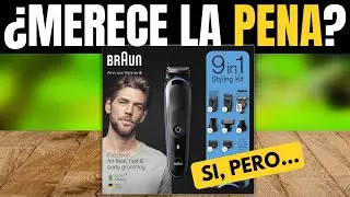 RECORTADORA DE BARBA BRAUN SERIES 7: &iquest;LA MEJOR RECORTADORA DE BARBA BRAUN DE 2025? (MGK7450)