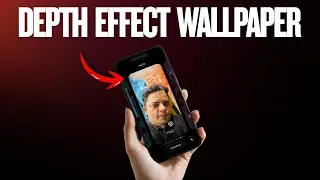 Как включить эффект глубины для обоев экрана блокировки iPhone