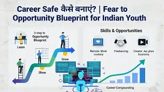 Career Safe कैसे बनाएं? | Fear to Opportunity Blueprint for Indian Youth