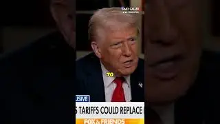 Trump Suggests Tariff Revenue Could REPLACE Income Taxes