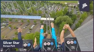 Silver Star Hyper Roller Coaster Onride at Europa-Park (2022)