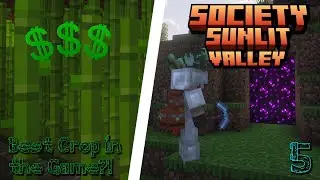 Наконец-то добрался до Нижнего мира и заработал кучу денег! #minecraft