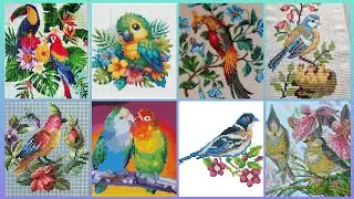 #1 Most Beautiful and Unique New Cross Stitch Patterns For Everything #CrossStitchDesign#Trend