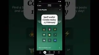 15 February Spell wallet daily puzzle | Spell wallet daily puzzle game today 15 Jan #spellwallet