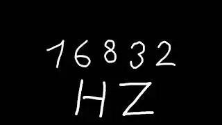 16832 hz