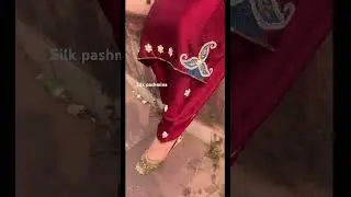 Silk pashmina da suit