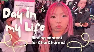 Day In My Life 💗 Filming Content For CharCharms | Full Time Content Creator