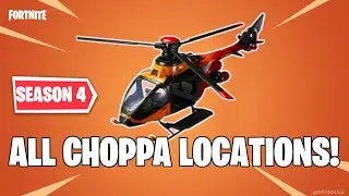 ALL CHOPPA LOCATIONS - HELICOPTERS IN FORTNITE (GUIDE)