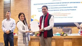 HCM&rsquo;s Address During Appointment Letter Distribution Ceremony for Successful APSSB Candidates