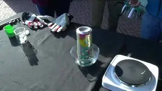 Astro Camp Science Experiment:  Atmospheric Pressure