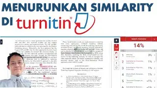 MENURUNKAN SIMILARITY PLAGIARISME DI TURNITIN