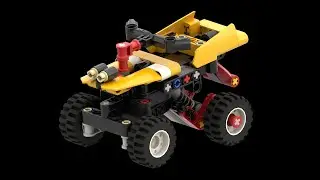 42101C Funky ATV - Lego Technic Buggy Alternate Build