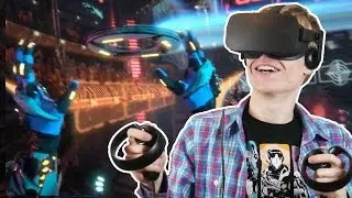 HEAD-TO-HEAD MULTIPLAYER IN VIRTUAL REALITY! | Ripcoil VR (Oculus Touch Gameplay)