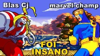 Esse Duelo Foi Insano - Marvel Super Heroes vs Street Fighter.