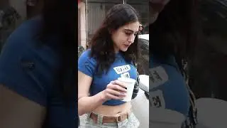 Sara Ali Khan😍Spotted At Farmers Cafe In Bandra || Bollywood Mastiz