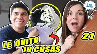 ENTRAMOS EN LA CASA del DESCONOCIDO MISTERIOSO y le QUITO 10 cosas de su habitación PARA SIEMPRE 😱