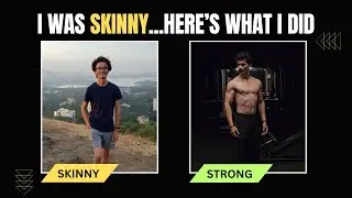 HOW I GAINED WEIGHT (NATURALLY) | SKINNY to STRONG