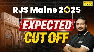 RJS Mains Expected Cut Off 2025 | RJS Mains 2025 Category with Cut Off Analysis | By Nimish Sir