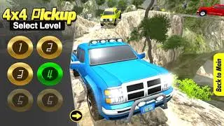 Pickup Truck Driving Simulator Uphill 3D 2019 #1 - Truck Game Offroad Android Gameplay