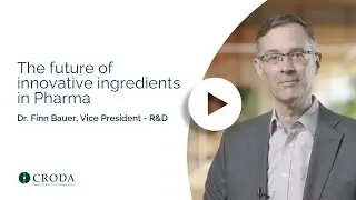 The future of innovative ingredients in Pharma