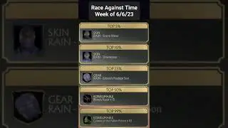 6/6/23 - Race Against Time Weekly Update! Sorry for being so late! (MK11) #shorts