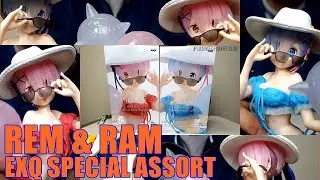 REM & RAM EXQ Figure Re Zero BANDAI Unboxing