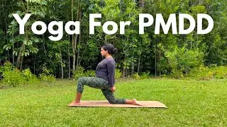 Yoga For PMDD | Morning Yoga and Meditation for PMDD Support To Feel at Ease in Your Body and Mind