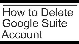 Cant delete your G Suite Account? Enterprise Mobility Management (EMM) provider creating a problem?