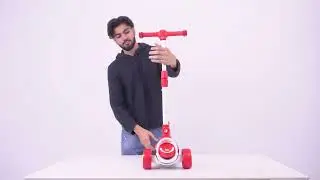Fisher-Price Foldable Kick On Scooter for Kids Assembly Video