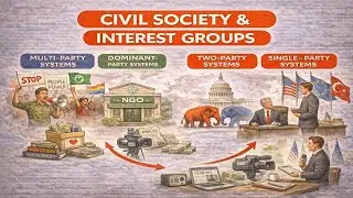 📢 Dynamics of Civil Society and Interest Groups| Political Science | UGC NET | NET JRF | SET | MA