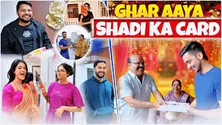 Finally shadi ka card aa gaya 