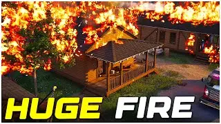 Firefighting Simulator: Ignite Summer Camp DLC Mission 1 - Cabin in the Whoops