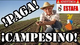 TASAZO 120&euro;/ha del PP, PODEMOS y PSOE a los AGRICULTORES VALENCIANOS.