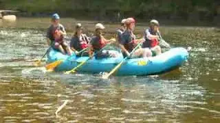 Forward Paddling Techniques for Whitewater Rafting