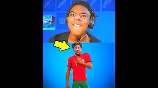 iShowSpeed Reacts To His Fortnite Skin 😂