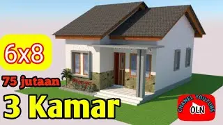 rumah minimalis sederhana 6x8