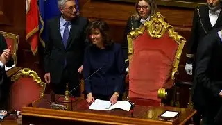 Italy's election winners join forces to elect new parliamentary speakers