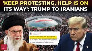 'Help is on its way': Trump drops the gloves on Iran, invokes MIGA, tells protesters to take power