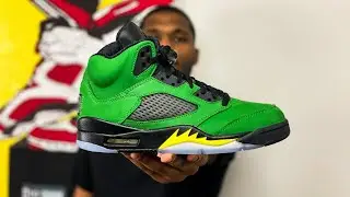 The AIR JORDAN 5 APPLE GREEN OREGON IS (NOT) WORTH $225!