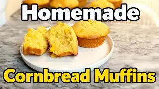 Homemade Cornbread Muffins Recipe | Soft, Buttery & Easy from Scratch