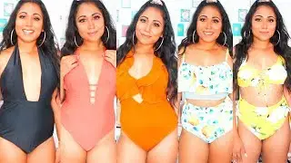 Cute Flattering Swimwear Try on Haul: Feel Confident [Roxy James] #cupshe #bikinihaul#tryonhaul#haul