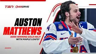 Can Matthews winning Gold benefit Maple Leafs?