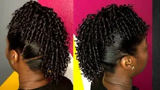Updo Style/ Mohawk with curls