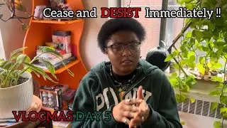 NO MORE COOKOUT INVITES | VLOGMAS DAY 5