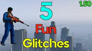 5 Fun Glitches in GTA Online #4 - 1.50