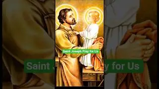 ⛪ Saint Joseph Pray for Us 🙏 #saintjoseph #prayer #holyprayer #prayershorts