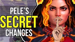 SMITE Pele Secret Nerf & Changes! How to Build, Level & Play Her Now