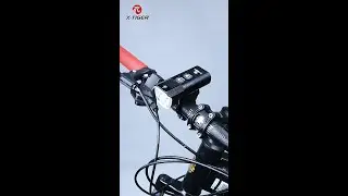 【shorts】X-Tiger 2400 Lumen Bike Light, USB Chargeable, 6400mAh, Can be used as a Power Bank, IP65