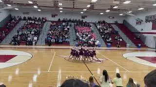 Monroe Dance Team Regionals Jazz 2025 (View from Above)
